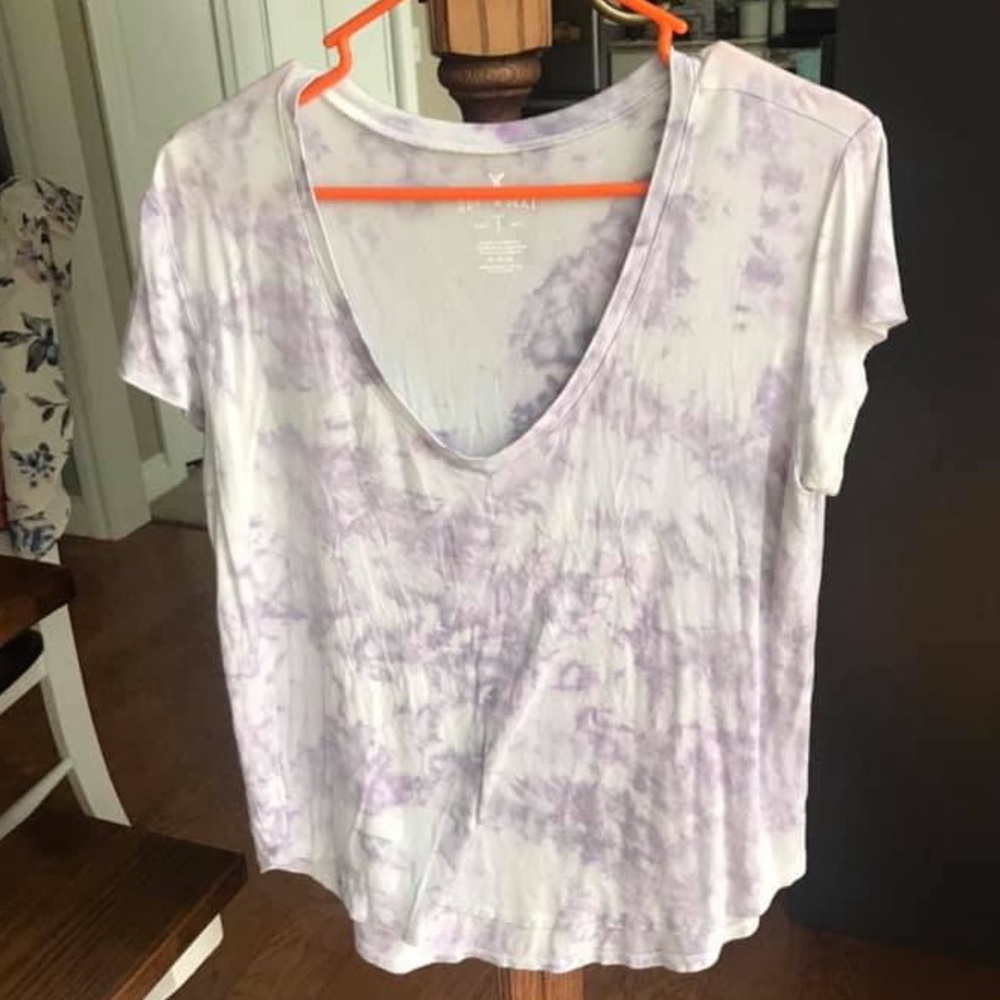 American Eagle Soft & Sexy Tie Die Top